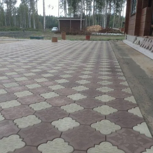 Укладка тротуарной плитки